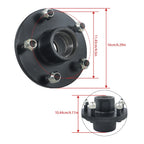 2 Pack Round Spindle for Trailer Hub and Brake Assembly 5 on 5"