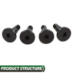 Tailgate Cover Cap Screws for Ford F150 F250 F350 F450 Super Duty