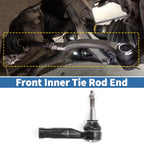 2pcs Front Outer Tie Rod End Links for Buick LaCrosse, Regal (2010–2016)