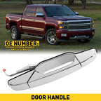 Exterior Door Handle for Chevrolet Silverado 1500 (2007–2013) Passenger Side Rear
