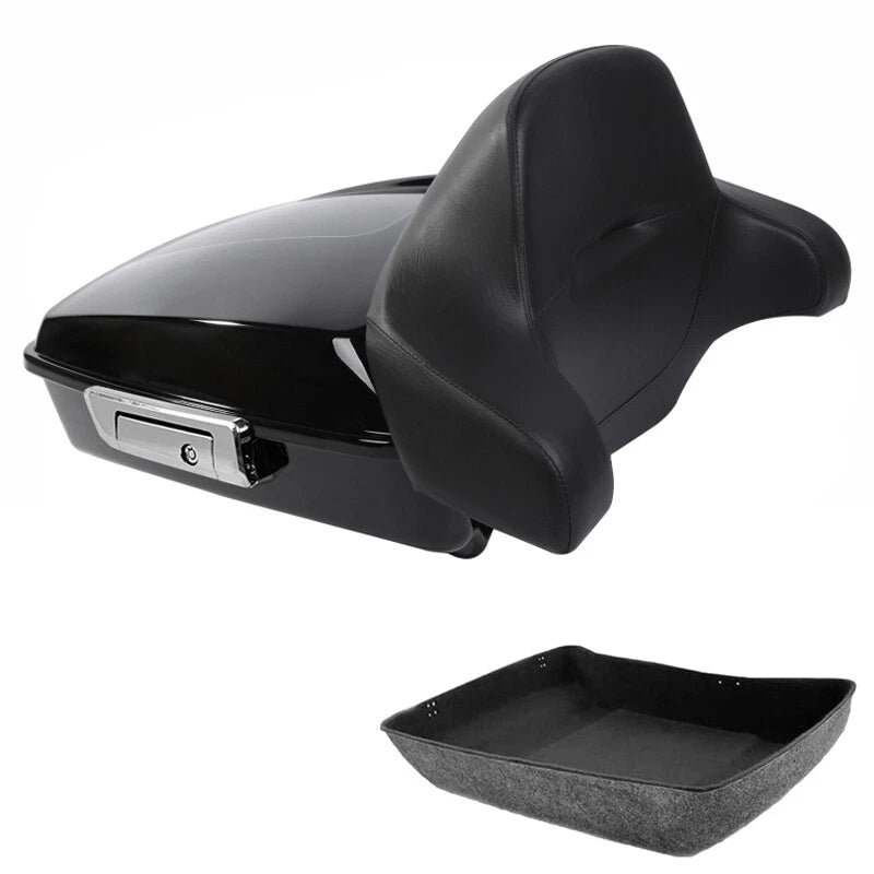 Chopped Trunk Backrest for Harley Touring Road King Street Glide (2014–2026)