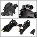 Fog Light Lamp + Switch for Nissan Altima Sedan (2007–2009) L32A Smoked Lens