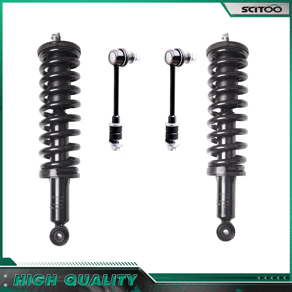 Front Strut w/ Coil Spring Sway Bar Link Kit for Toyota 4Runner (1996–2002)