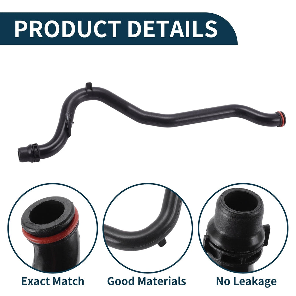 Radiator Hose for Porsche Cayenne (2011–2018) No. 95810646500 Plastic