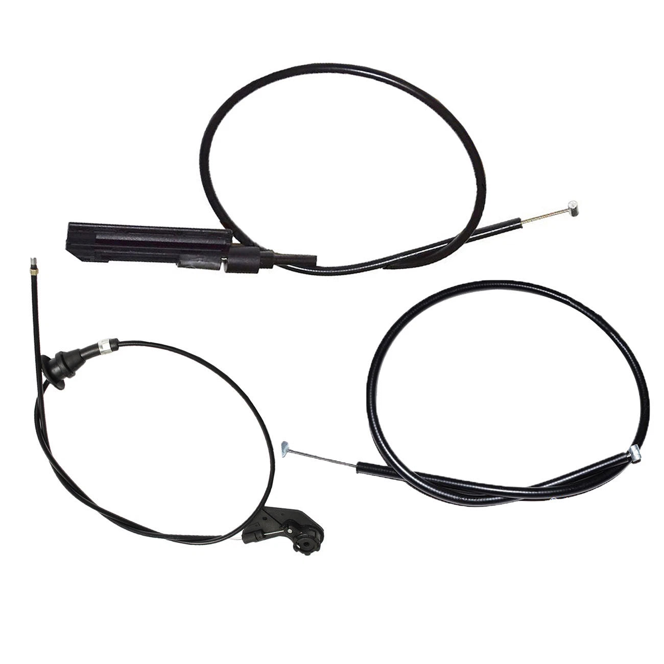 Set of 3 Engine Bowden Cables for BMW E39 525i 530i (1996-2003)