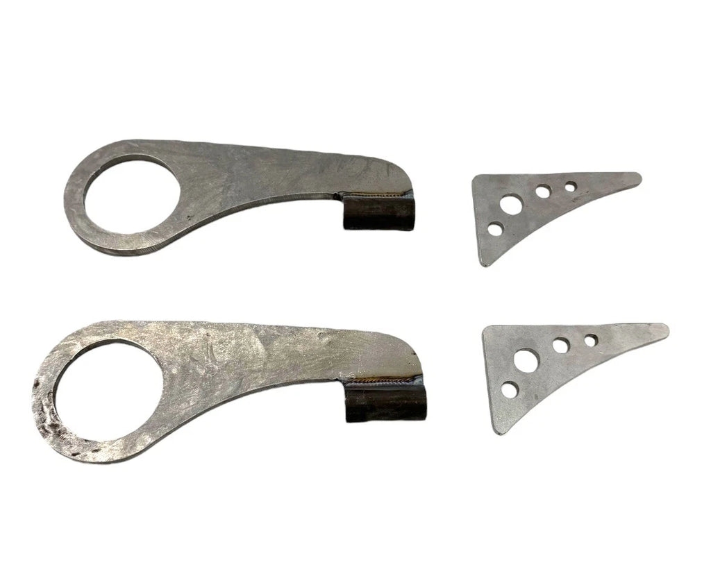 Rear Buggy Spring Hangers with Gussets for Hot Rod 2.5 Inch Rear End (1950–2020)