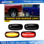 Smoked LED Fender Side Marker Light for Dodge Ram 2500 3500 (2003–2009)