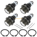 Set of 4 Upper Ball Joints for Suzuki Quadsport 400 LT-Z400 (2003–2009, 2012–2014)
