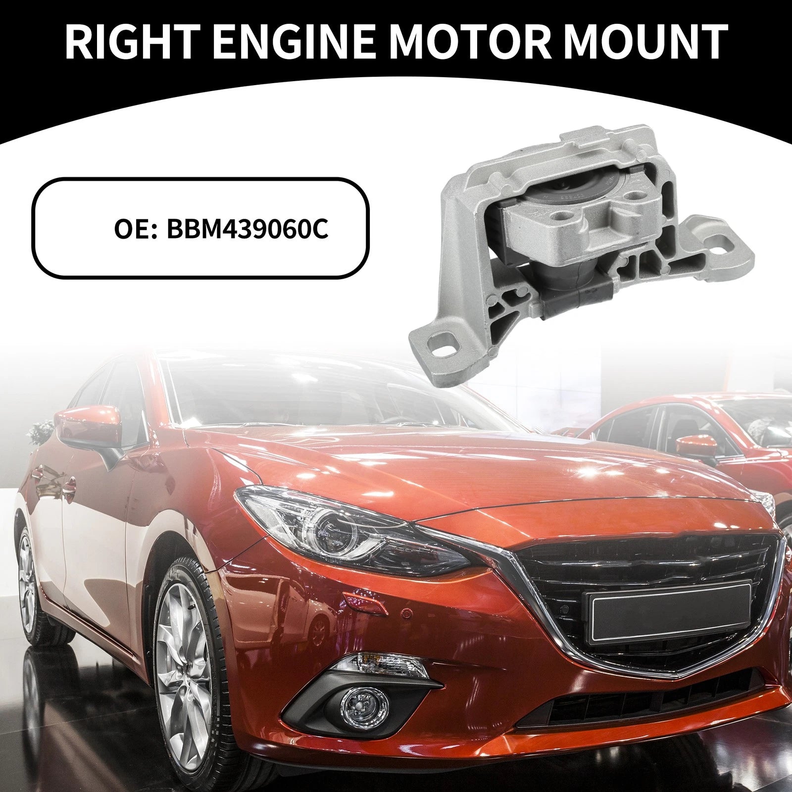 Engine Motor Mount for Mazda 3 2.0L 2.3L (2004–2009)