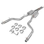 Stainless Steel Cat Back Exhaust System Kit for Dodge Challenger (2015–2019)