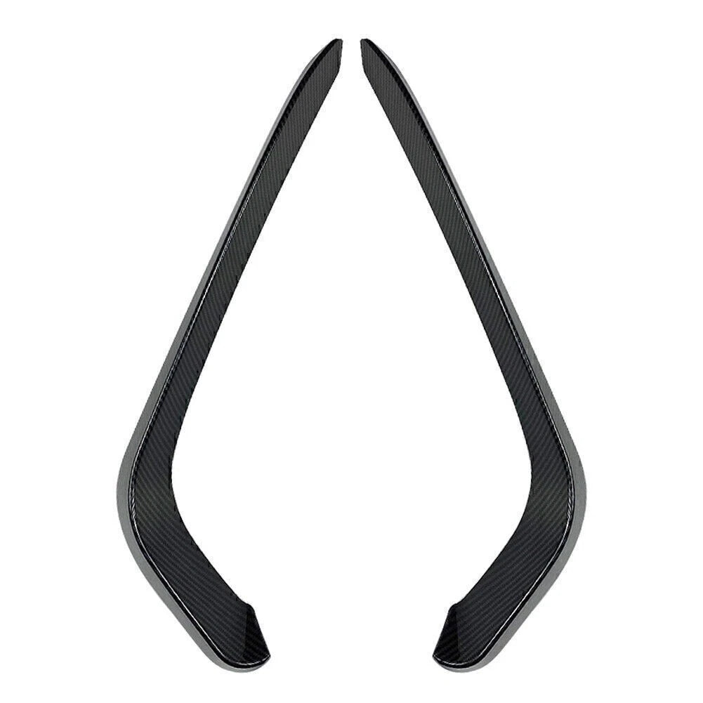 Front Fog Light Lamp Strip Trim Carbon Fiber for VW Passat Variant (2017–2018)