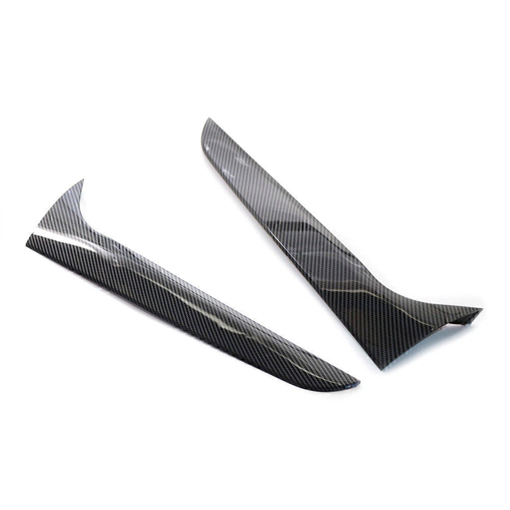 Fiber Look Rear Window Side Canard Splitter for Audi A4 B8 Allroad (2009–2016)