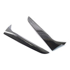 Fiber Look Rear Window Side Canard Splitter for Audi A4 B8 Allroad (2009–2016)