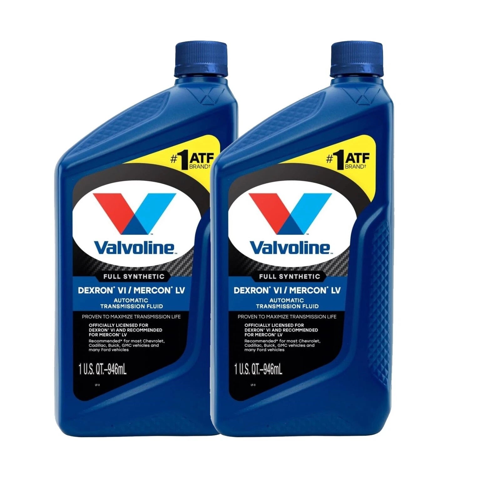 2 Quarts DEXRON VI/MERCON LV Full Synthetic ATF for Auto Trans Fluid