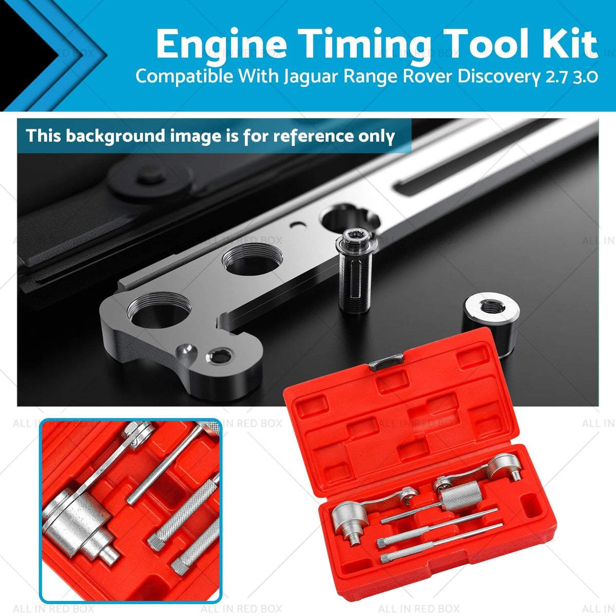 Timing Tool Kit for Jaguar XF XJ F-Pace S-Type Land Rover Discovery 2.7 (2008–2019)