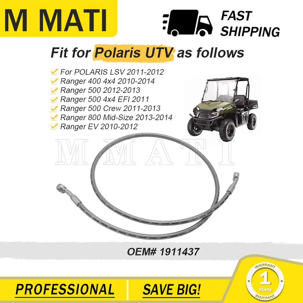 Front Right Brake Line for Polaris Ranger Crew 500 (2011–2013) 1911437