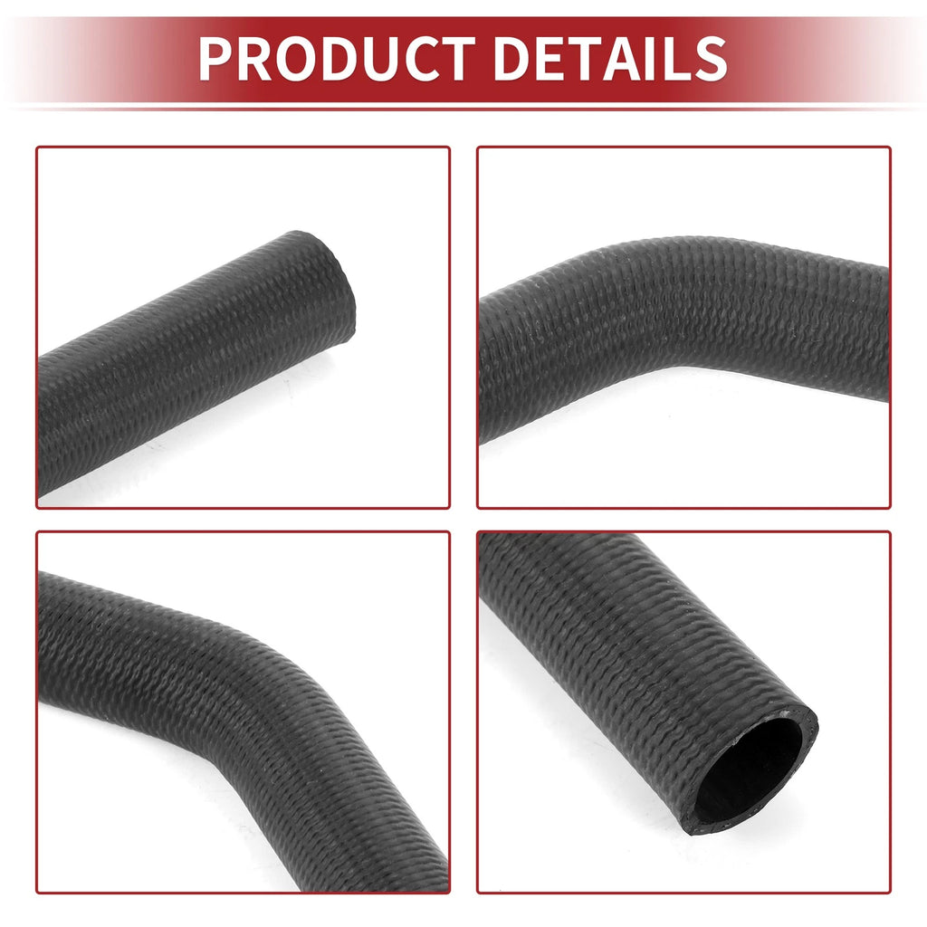 Radiator Hose for Toyota Solara 2.4L 2004–2008 No. 16571-28080 Rubber Black