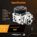 A/C Compressor Set of 6 for Freightliner Peterbilt