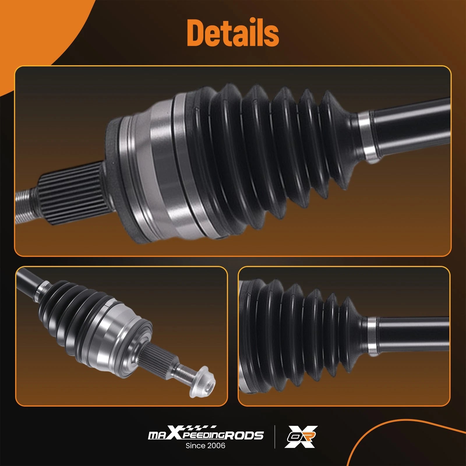 Rear CV Axle Joint Shaft Assembly for Chrysler 300, Dodge Challenger (2011–2023)