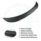 Rear Spoiler Wing for Dodge Charger (2011–2023) Matte Plastic