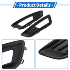 Fog Light Grill No.F1EZ15266L for Ford Focus Sedan (2015–2018) Black ABS 1 Pair