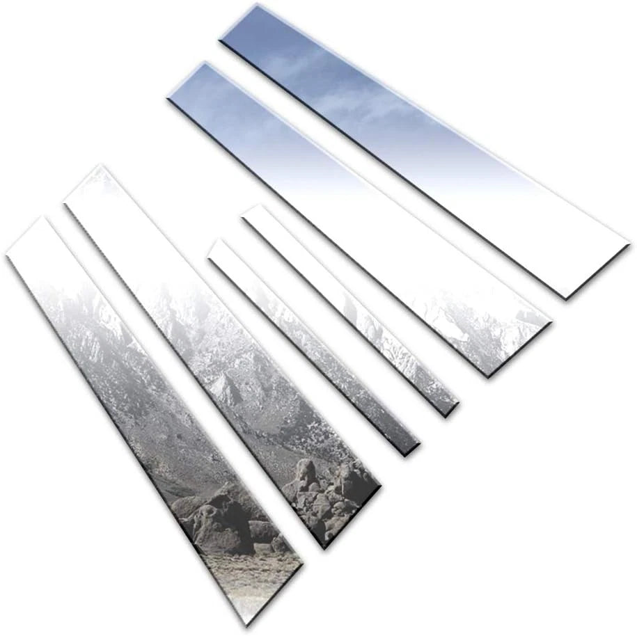 Luxury FX Chrome Pillar Post Trim Kit for Kia Optima (2006–2010)