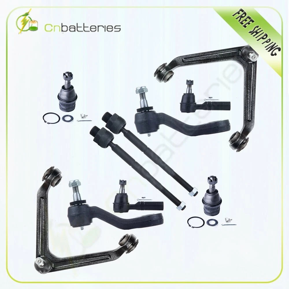 10Pc Suspension Ball Joints Tie Rods Control Arms Kit for Dodge Durango (2004–2009)