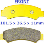 MC Front Rear Brake Pads for CF Moto C-Force 520 (2021–2023)