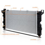 Aluminum OE Factory Radiator for Town & Country/Grand Caravan (1996–2000) DPI-1850