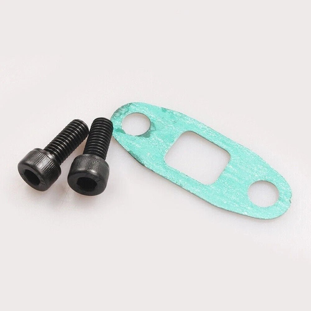 CNC Machined AN10 Oil Drain Flange Adapter Kit for GT28 GT25 (T6061 Aluminum)
