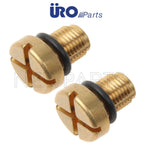 Set of 2 Engine Coolant Bleeder Screws for BMW E46 E39 E38 E84 E53 Cooper