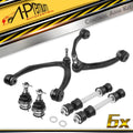 Set of 6 Front Control Arm Sway Bar for Chevrolet Silverado 1500 (2007–2013)