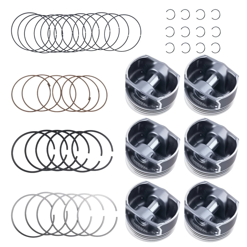 Piston Ring Set for Porsche VW Touareg Audi Q7 3.6L (2006–2017)
