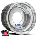 DWT Polished Wheel Rim Set of 2 for Honda ATC 110 185 125M 200S 250R (4/130)