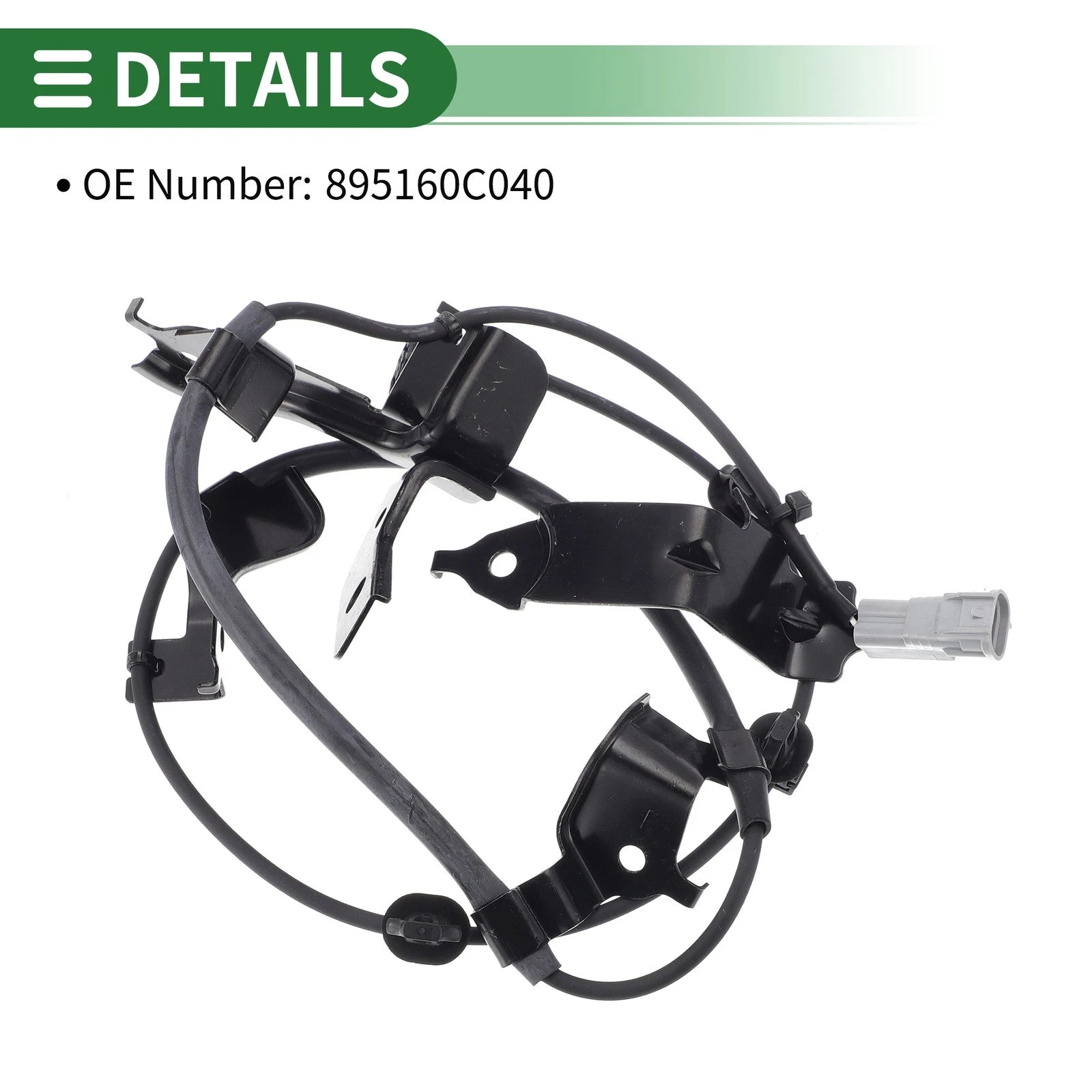 ABS Wheel Speed Sensor No. 895160C040 for Toyota Tundra (2007–2020) Left Front