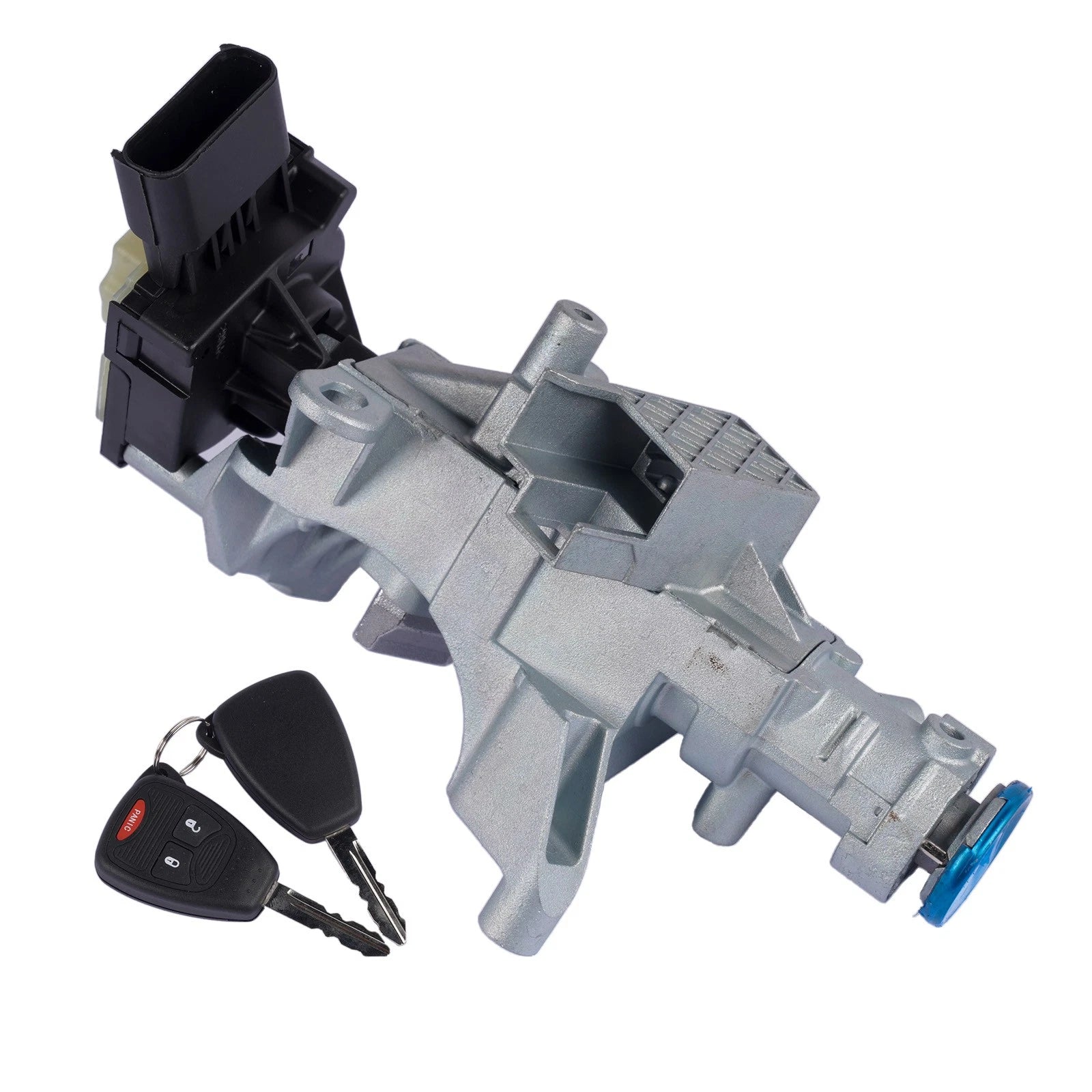 Ignition Cylinder Housing with 2 Keys for Jeep Wrangler Patriot (2007-2017)