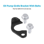 LS Billet Oil Pump Pickup Tube Girdle Brace for GEN III IV LS1 LS2 LS3 (2000–2015)