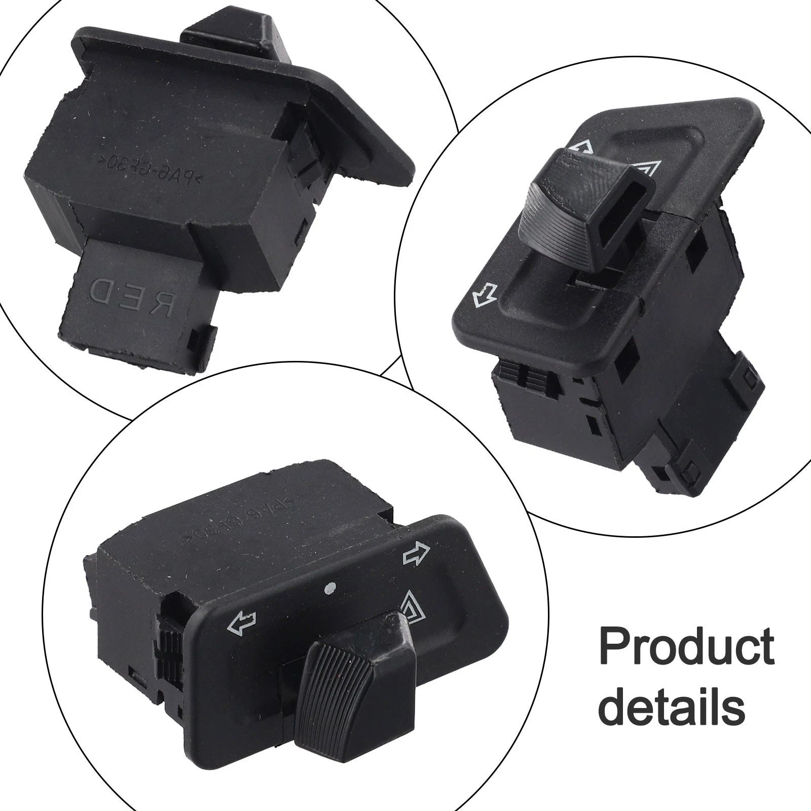 Double Flash Switch for Motorcycle Parts (Motorcycle Accessories)