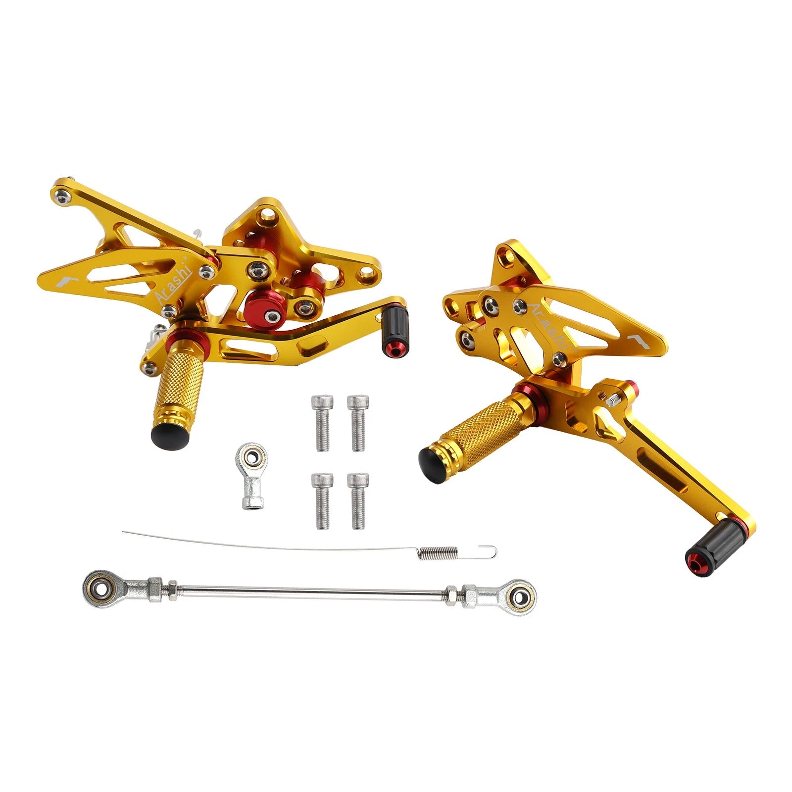CNC Aluminum Rearsets Footpegs for Suzuki GSX 1300R Hayabusa (1999–2020)