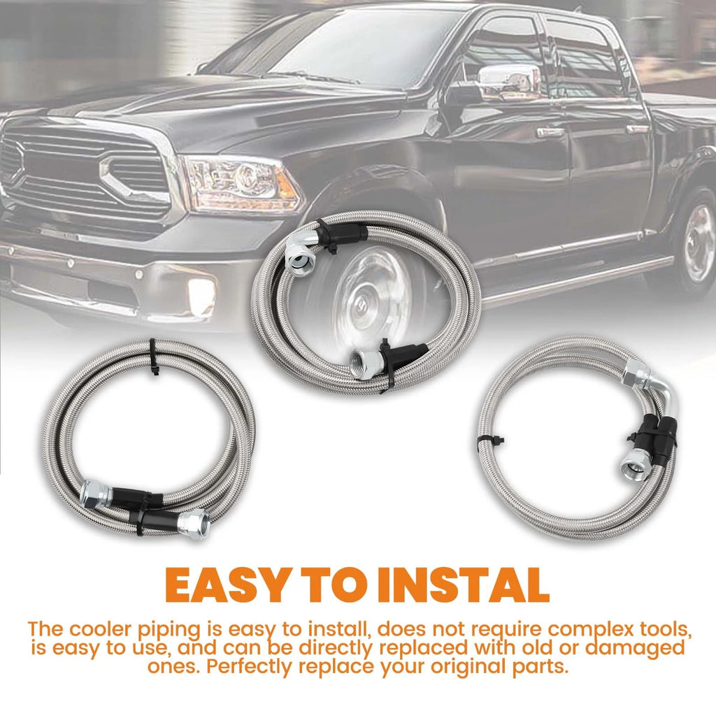 Transmission Cooler Lines Kit for Dodge Ram 2500/3500 (1996-2002)