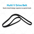Multi V Drive Belt for Hyundai Tucson Elantra (2010–2015) 25212-27020