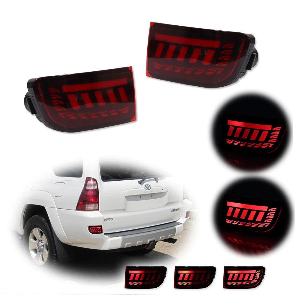 Rear Bumper Tail Lights for Toyota 4Runner (2003–2005)