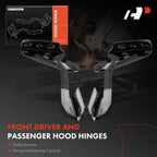2Pcs Hood Hinge for Ford Transit Connect (2010-2013)