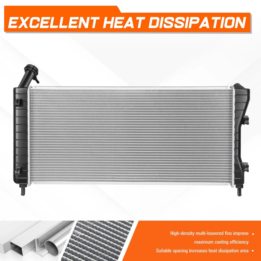 Aluminum Radiator for Chevy Impala/Buick Allure (2004–2009) DPI-2710