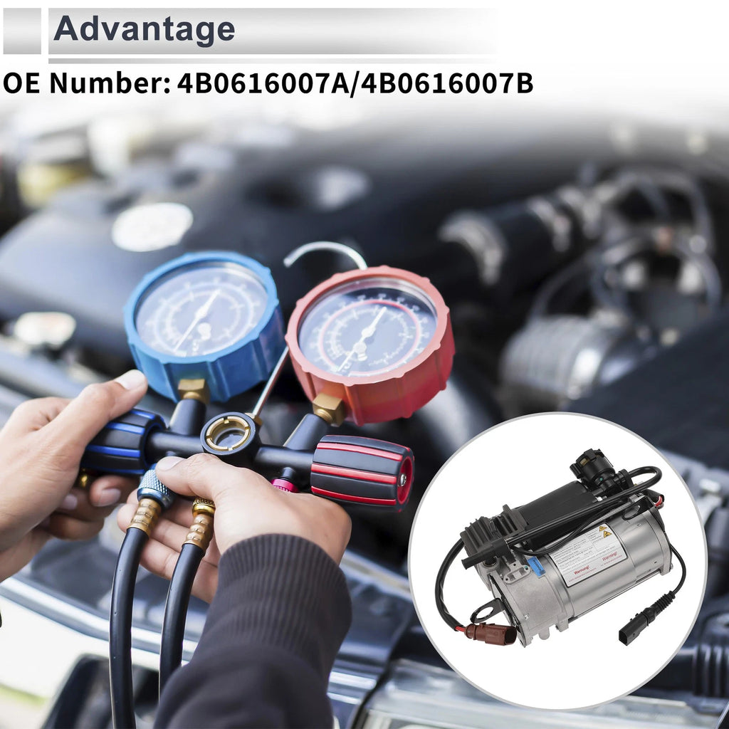 Air Suspension Compressor for Audi A6 (2005–2011)