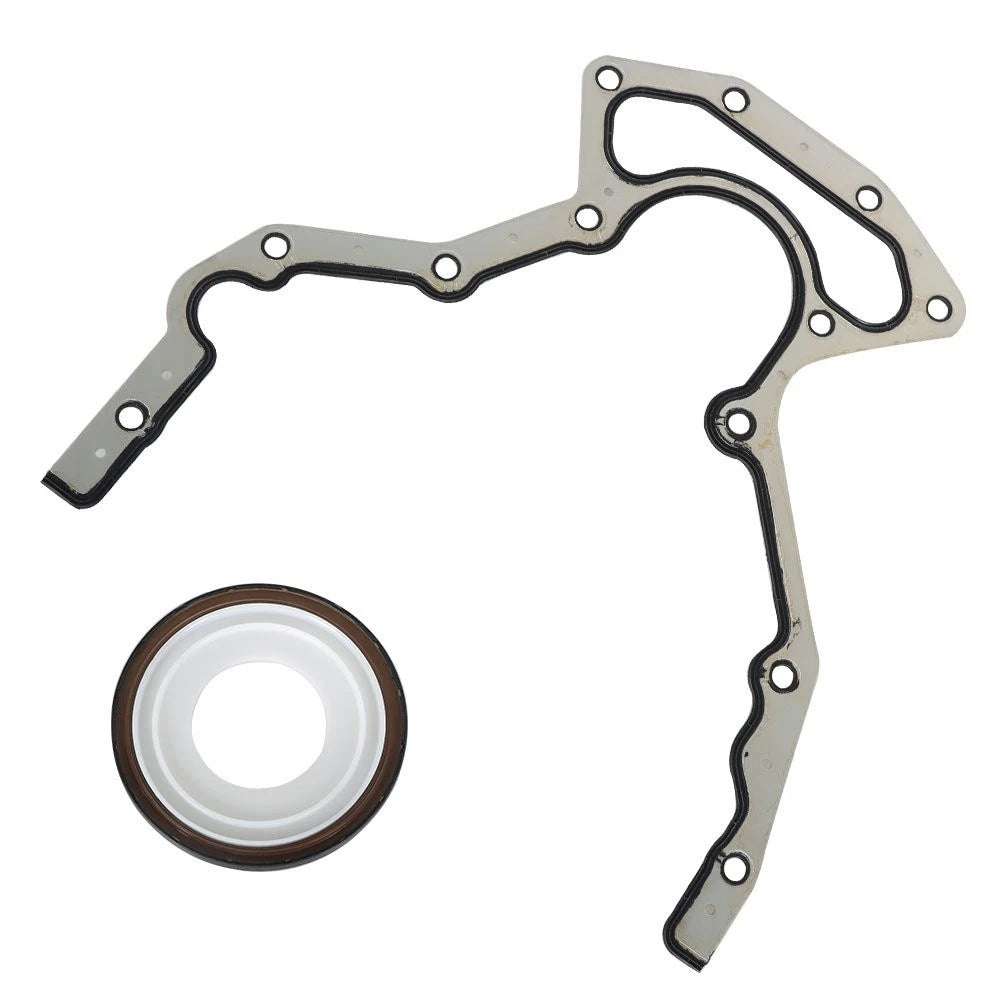 Rear Main Seal Block Cover Gasket Kit for Chevrolet Express 3500 (2003â2016)