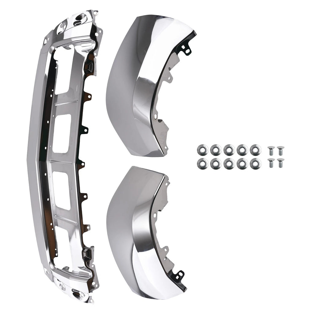 Steel Chrome Front Bumper for Chevrolet Silverado 1500 (2014–2015) GM1002844