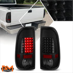 Full LED Tail Light for Ford Super Duty (2008–2016) - Tinted