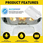 Overhead Dome Map Light Lens Bulb Cover for Ford F150 (1995–2004) EPY