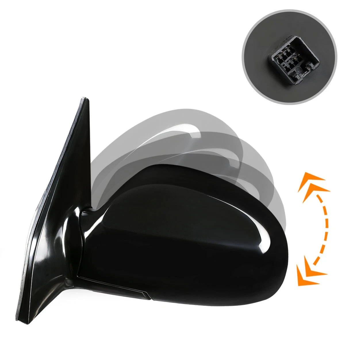 OE Style Powered Heated Side View Mirror for Kia Spectra 2.0L (2004–2009)